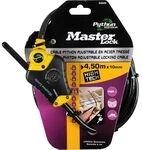 MasterLock Fahrradschloss 4.5 m schwarz
