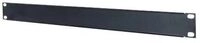 Intellinet 19" Blindabdeckung, 1 HE, schwarz - Blindabdeckung - Schwarz, RAL 9005 -