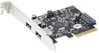 StarTech.com 2-Port USB PCIe Adapter - 10Gbit/s pro Port - USB 3.1/3.2 Gen 2 Typ-A