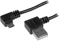 StarTech.com Micro USB Kabel mit rechts gewinkelten Anschl&uuml;ssen - Stecker/Stecker -