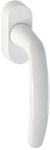 HOPPE Fenstergriff ATLANTA - Secustik, VK 7 x 32 - 42 mm, Alu wei&szlig; RAL 9016