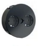 Bachmann TWIST - 2 m - 2 AC-Ausg&auml;nge - Indoor - Metall - Kunststoff - Schwarz - 42,5