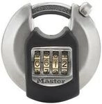 MasterLock 70 mm breites - verzinktes Excell Disc Schloss mit verdecktem Bgel