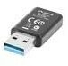 Lanberg NC-1200-WI - Kabellos - USB - WLAN - 5000 Mbit/s - Schwarz
