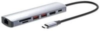 Manhattan 7-in-1 4K USB-C Dockingstation 1xHDMI 2xUSB 10Gb/s