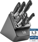 ZWILLING 1027272, Zwilling Selbstsch&auml;rfender Messerblock 7-tlg, Esche/Anthrazit