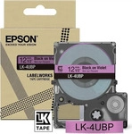 EPSON SUPPLIES C53S672101, EPSON SUPPLIES Epson Purple/Black 12mm LK-4UBP