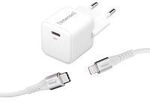 Intenso Power Adapter 30W USB-C mit Lightning-Kabel