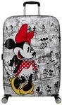 AMERICAN TOURISTER WAVEBREAKER SPIN.77/28, MINNIE COMICS WHITE KINDER-KOFFER,...