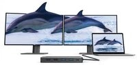 Alogic MV2 - Dockingstation - USB-C - VGA, 2 x HDMI