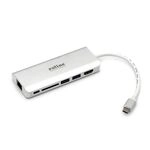 ROLINE Dockingstation USB Typ C, HDMI 4K, USB, SD/MicroSD, Gigabit Ethernet