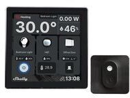 Shelly &middot; Unterputz&middot;""Wall Display Black & BLU H&T Black""&middot; Android&middot; WLAN&middot;