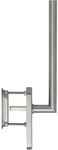 HOPPE Hebeschiebegarnitur AMSTERDAM mit Muschelgriff UG, L 285 mm,Edelstahl matt