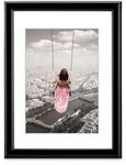 Hama Kunststoffrahmen "Swing", Schwarz, 50 x 70 cm