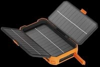 XTORM Solar Powerbank 20W PD, 10.000 mAh, spritzwassergesch&uuml;tzt, 5,1W Solarpanel