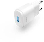 Hama Ladeger&auml;t, USB-A, 6 W, Wei&szlig;