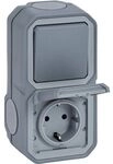 Legrand FRAP SSDO+WECHSEL HZ/VK SL GR / LEGRAN 069746L PLEXO NEW 069746L