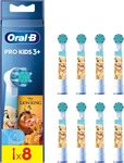 Oral-B Aufsteckb&uuml;rsten Kids K&ouml;nig der L&ouml;wen 8er FFS Aufsteckb&uuml;rsten