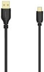 Hama 74262 Mini-USB-Kabel, B5, Flexibel, 0,75m