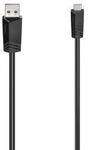Hama Mini-USB-Kabel, USB 2.0, 480 Mbit/s, 1,50 m