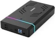 Inateck Festplattengeh.RGB 3.5" USB 3.0 2.5/3.5" SATA H/SSD - Geh&auml;use - 3,5"