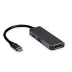 VALUE Display Adapter USB Typ C - HDMI + USB 3.2 Gen 1 A + Typ C PD