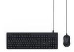 Hama USB-Tastatur-Maus-Set "CKM-200", kabelgebunden, Media-Tasten, SW, QWERTZ DE