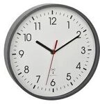 TFA 60.3550.10 Funk Wanduhr 24.5 cm x 4.2 Grau