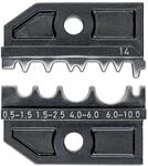 KNIPEX Crimpeinsatz f&uuml;r unisolierte Rohr- und Quetschkabelschuhe sowie...