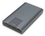 DIGITUS USB M.2 NVMe Klonstation, SSD, NVMe, 20Gbits, USB 3.2 Gen2, Aluminium,