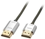 Lindy CROMO Slim High Speed HDMI Cable with Ethernet - HDMI mit Ethernetkabel - HDMI