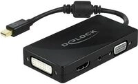 Delock Videoadapter - Mini DisplayPort m&auml;nnlich zu HD-15 (VGA)