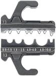 KNIPEX Crimpeinsatz f&uuml;r unisolierte Kabelverbinder