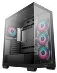 DEEPCOOL R-CG580-BKADA4-G-1, Deepcool CG580 4F schwarz Tempered Glass x 2 -