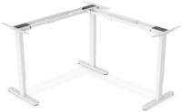 DIGITUS Elektrisch h&ouml;henverstellbares Tischgestell, 90&deg; L-Form, Triple-Motor,