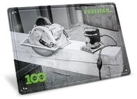 Festool 100 Jahre MES-FT1 100Y Blechschild Retro Maschinen