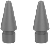 DEQSTER Aktive Stylusspitze - extra feine Spitze - Grau (Packung mit 2)