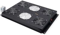 ROLINE Rack-L&uuml;fter - 4 Ventilatoren, mit Thermostat - auf Dach montierbar - Jet