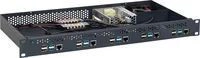 Rackmount.IT PI-RACK RM-PI-T1 - Rackmontagesatz - mit Stromversorgung - RAL 9004,