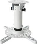 TECHLY ICA-PM-200WH, Techly Klammer - f&uuml;r Projektor - Aluminium, Stahl