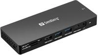 SANDBERG 13-in-1 Pro - Dockingstation - USB-C