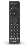 Hama Universal-Fernbedienung TV, Infrarot, f&uuml;r 2 Ger&auml;te, gro&szlig;e Tasten, lernf&auml;hig