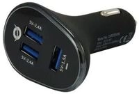 Conceptronic CARDEN - Auto-Netzteil - 31.5 Watt - 6.3 A - 3 Ausgabeanschlussstellen