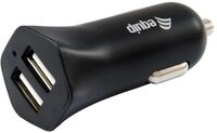 Equip Life - Auto-Netzteil - 12 Watt - 2.4 A - 2 Ausgabeanschlussstellen (USB)