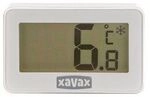Xavax Digitales Thermometer f&uuml;r K&uuml;hlschrank, Gefrierschrank und K&uuml;hltruhe, Wei&szlig;