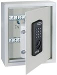 ROTTNER Schl&uuml;sselschrank KEYTRONIC 20, 300 x 245 x 110 mm, hellgrau
