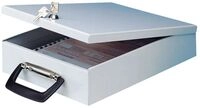 WEDO Aufbewahrungsbox - f&uuml;r A4 - Hellgrau