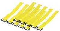 LogiLink Kabelbinder - 30 cm - Gelb (Packung