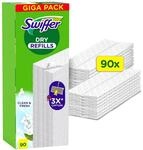 Swiffer Trocken Wischt&uuml;cher Nachf&uuml;llpack, 90er Wischt&uuml;cher mit Duft
