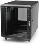 StarTech.com 15U 19" Server Rack Cabinet, 4 Post Adjustable Depth (6-32")